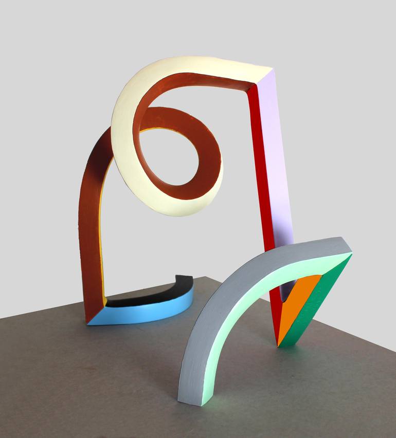 Original Abstract Sculpture by Frans Muhren