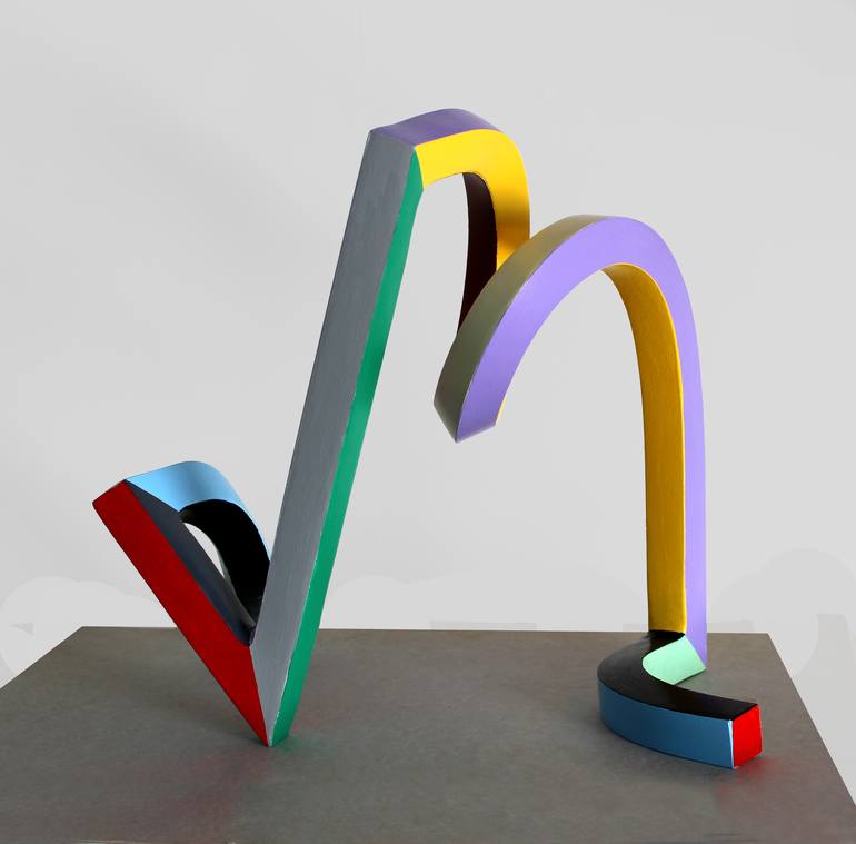 Original Abstract Sculpture by Frans Muhren