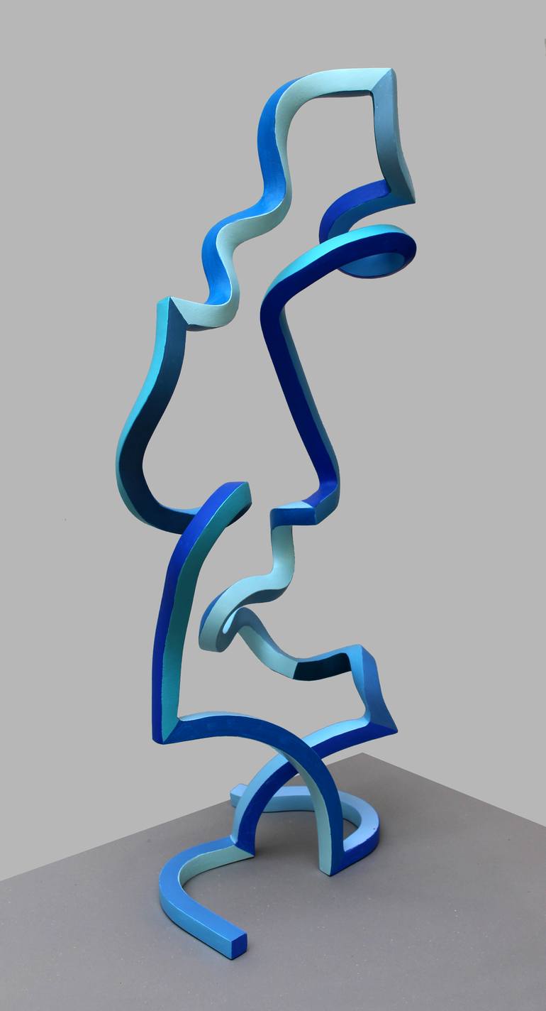 Original Abstract Sculpture by Frans Muhren