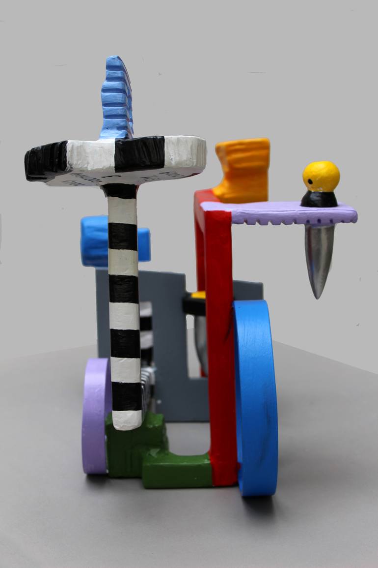 Original Abstract Sculpture by Frans Muhren