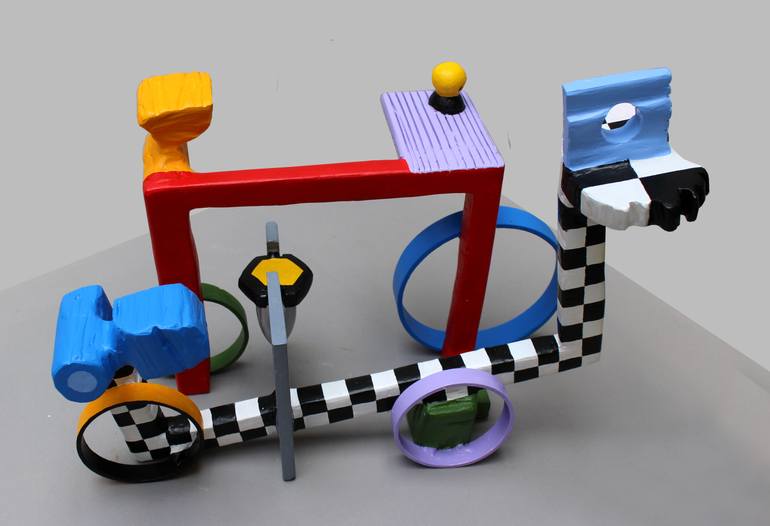 Original Abstract Sculpture by Frans Muhren