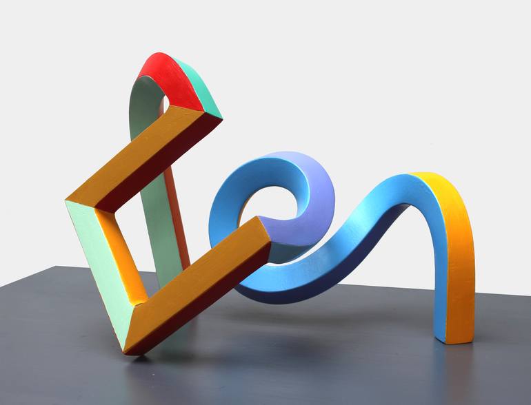 Original Abstract Sculpture by Frans Muhren