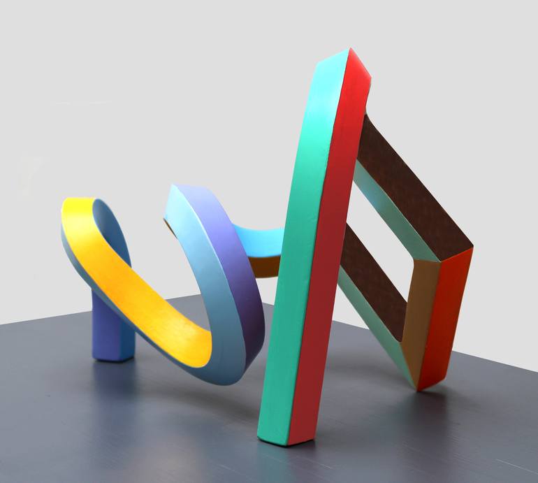 Original Abstract Sculpture by Frans Muhren