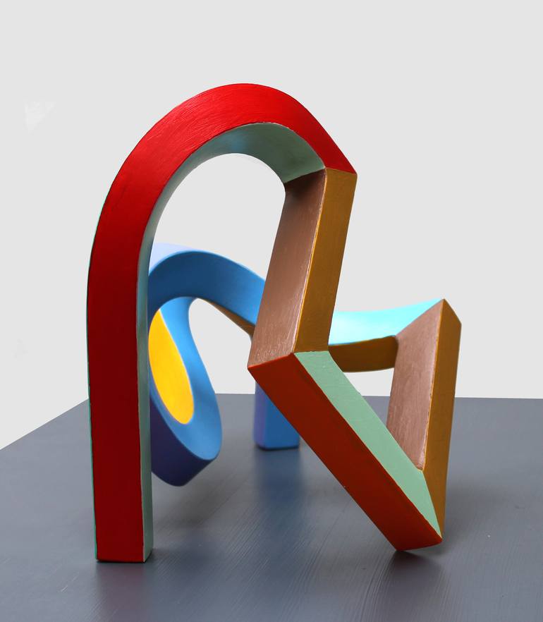 Original Abstract Sculpture by Frans Muhren