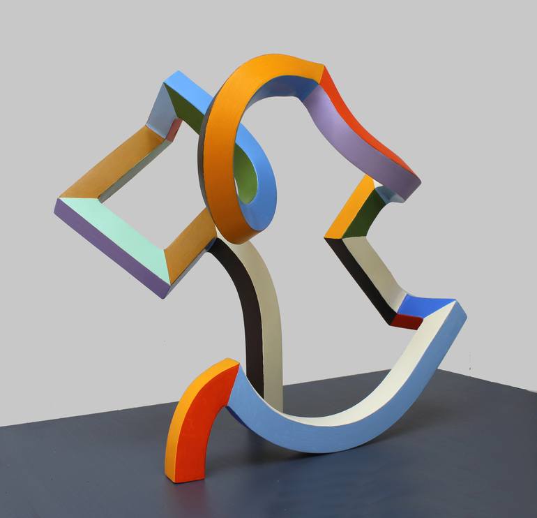 Original Abstract Sculpture by Frans Muhren