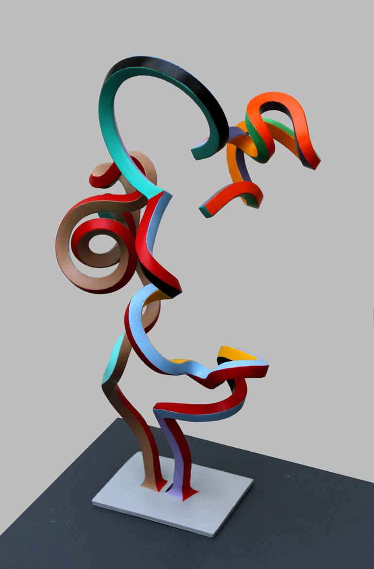 Original Abstract Sculpture by Frans Muhren