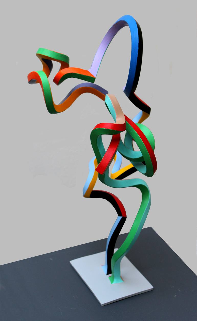 Original Abstract Sculpture by Frans Muhren