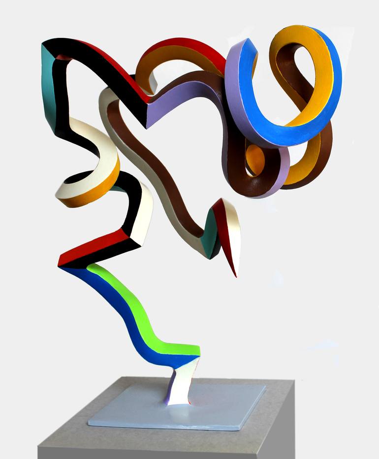 Original Abstract Sculpture by Frans Muhren