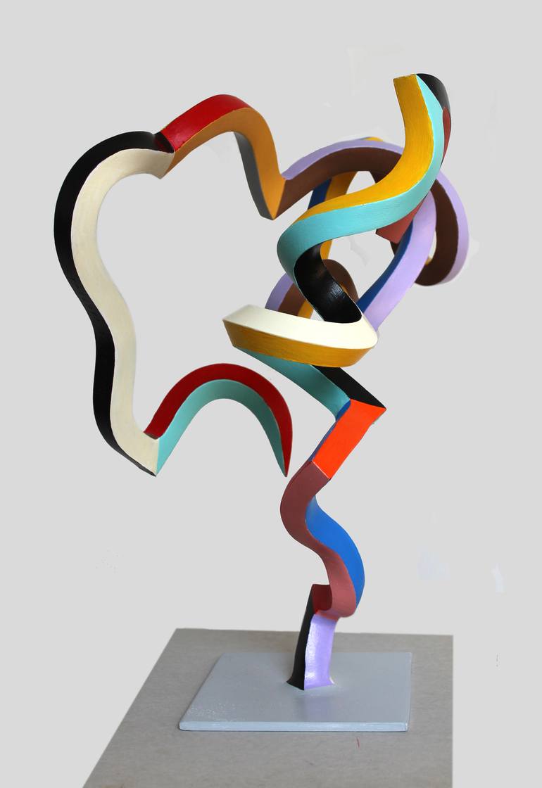 Original Abstract Sculpture by Frans Muhren
