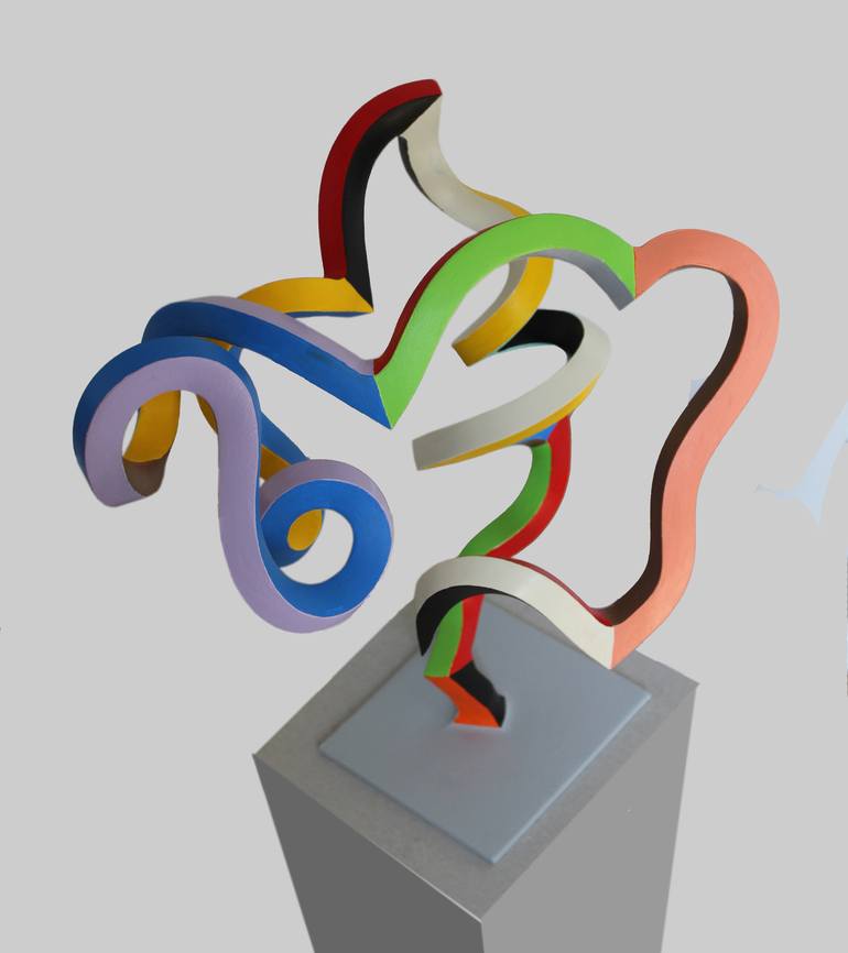 Original Abstract Sculpture by Frans Muhren