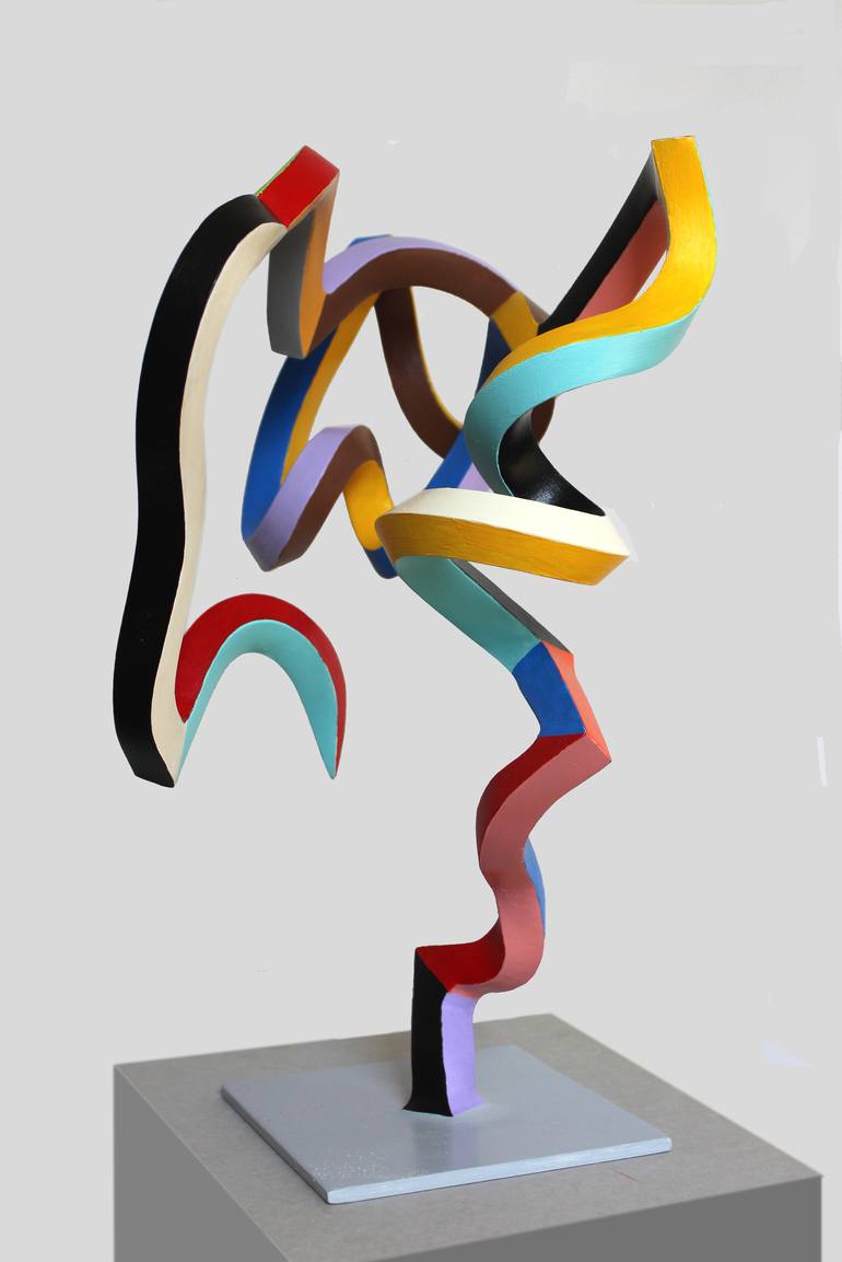 Original Abstract Sculpture by Frans Muhren