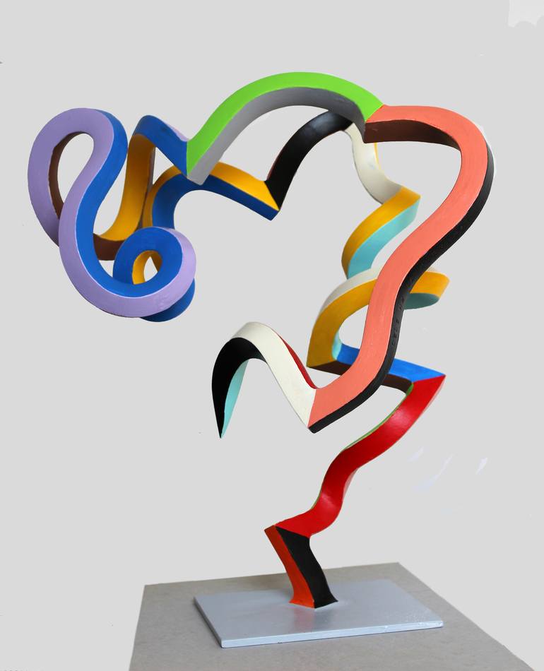 Original Abstract Sculpture by Frans Muhren