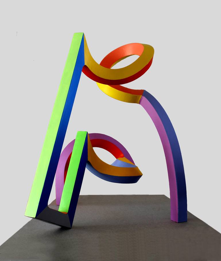 Original Abstract Sculpture by Frans Muhren