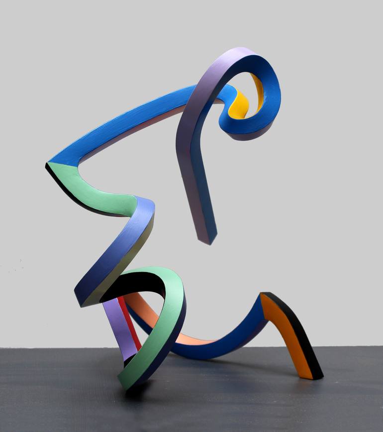 Original Abstract Sculpture by Frans Muhren