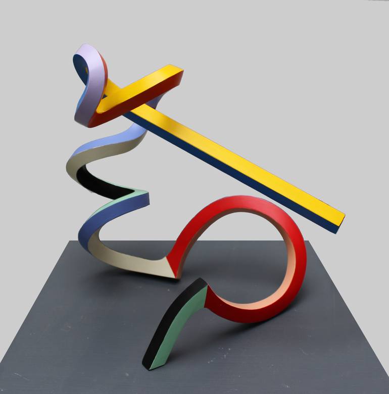 Original Abstract Sculpture by Frans Muhren