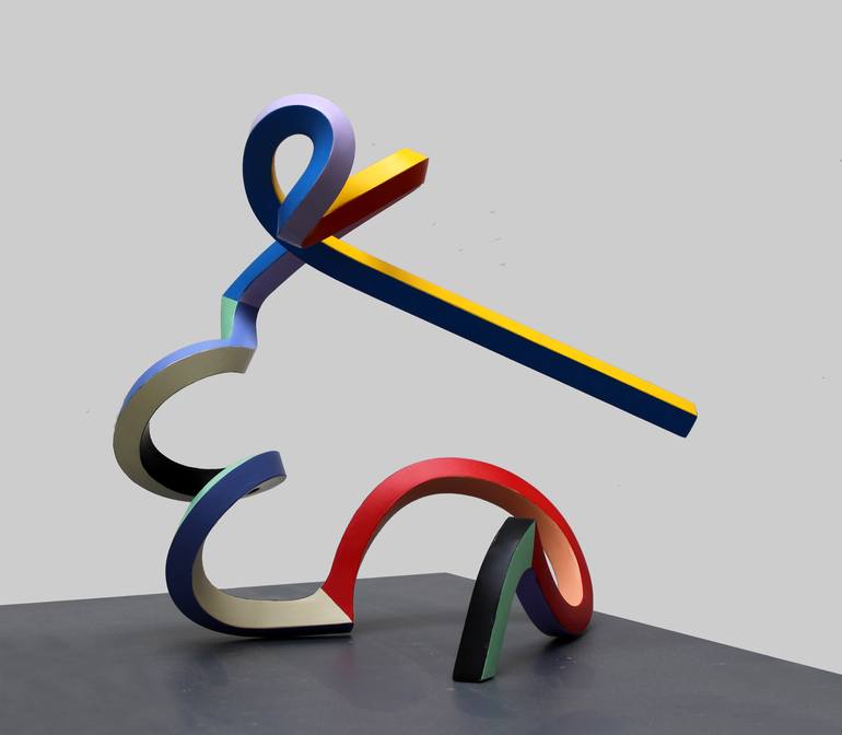 Original Abstract Sculpture by Frans Muhren