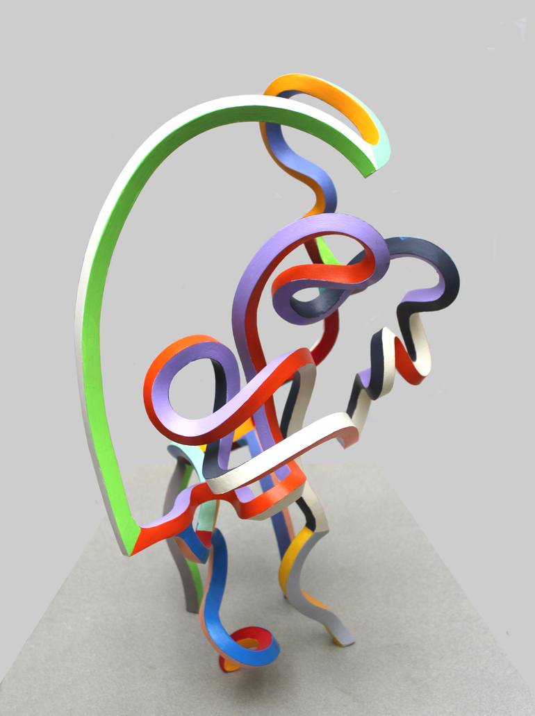 Original Abstract Sculpture by Frans Muhren