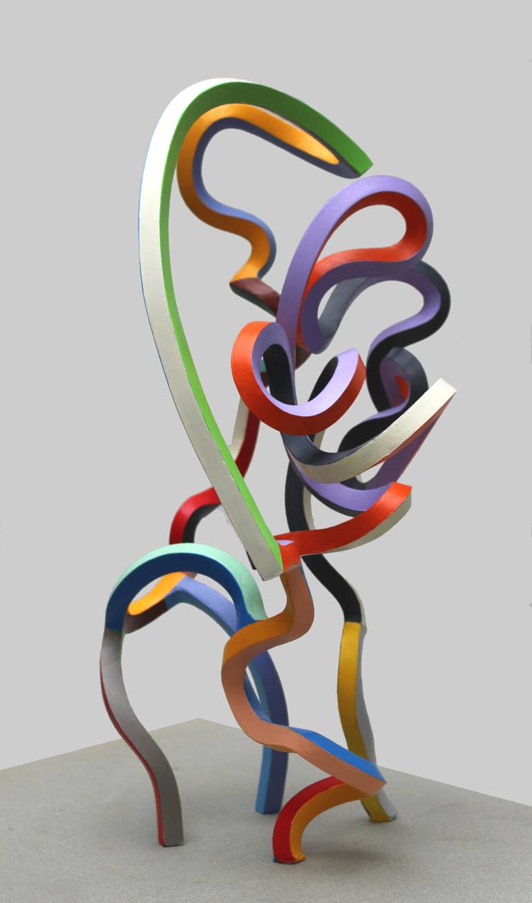 Original Abstract Sculpture by Frans Muhren