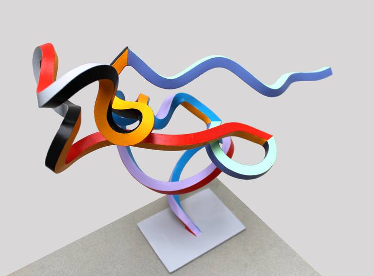 Original Abstract Sculpture by Frans Muhren