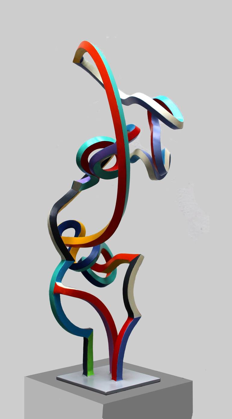 Original Abstract Sculpture by Frans Muhren