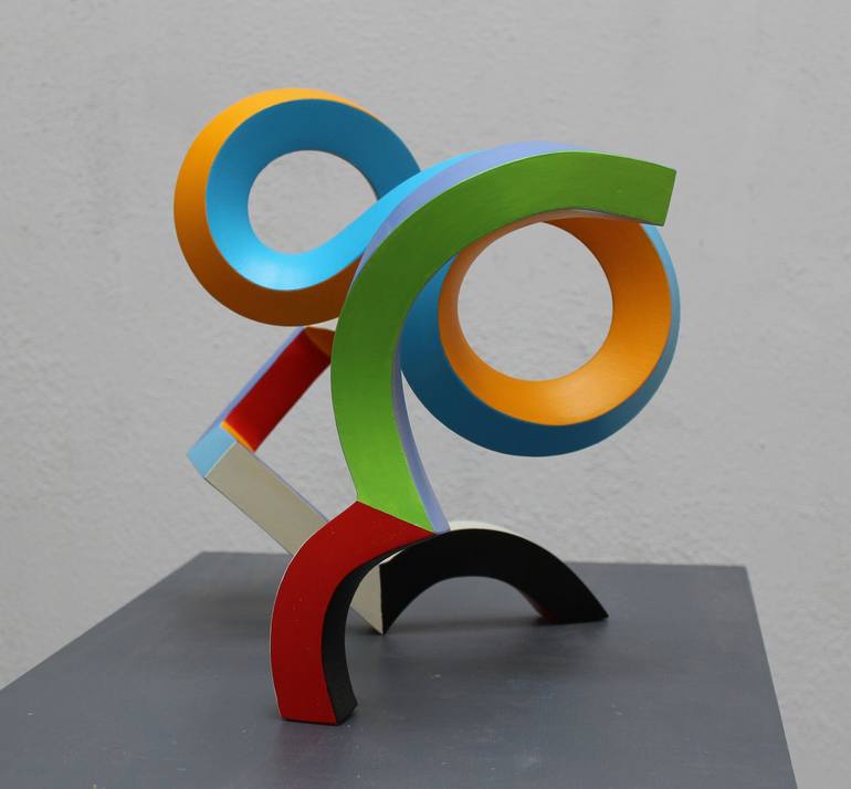 Original Abstract Sculpture by Frans Muhren