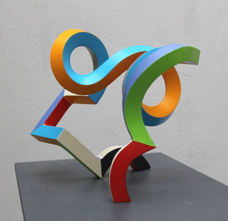 Original Abstract Sculpture by Frans Muhren