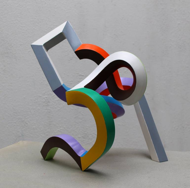 Streamer 86 Sculpture by Frans Muhren | Saatchi Art