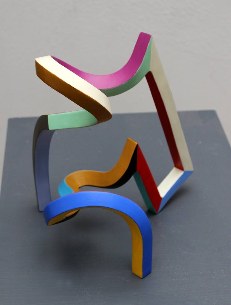 Original Abstract Sculpture by Frans Muhren