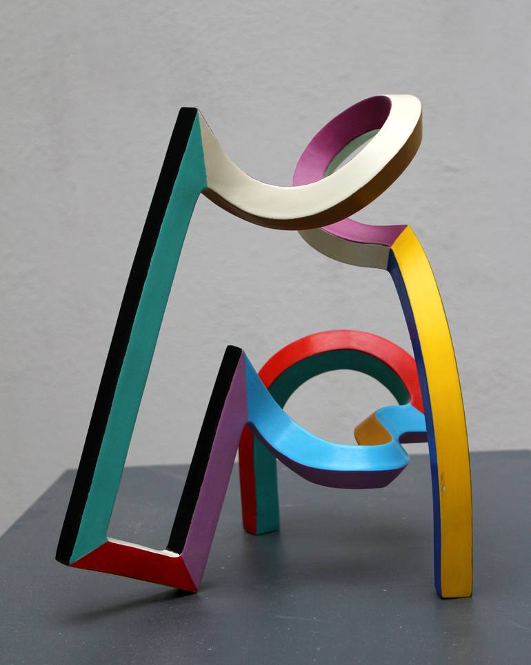 Original Abstract Sculpture by Frans Muhren