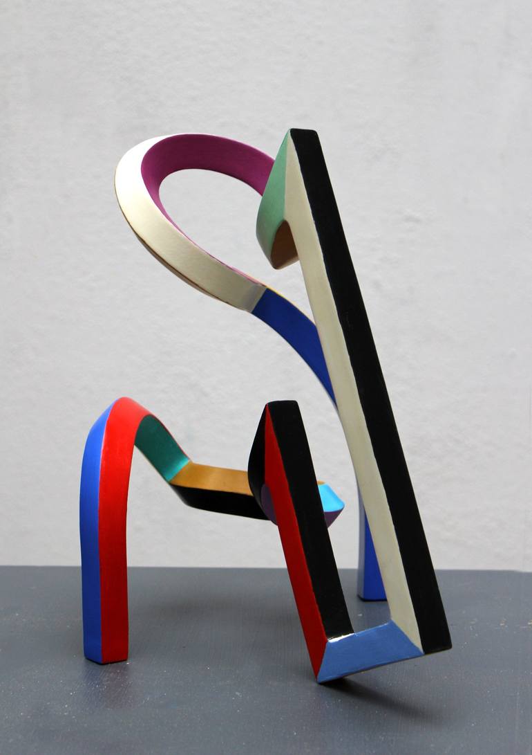 Original Abstract Sculpture by Frans Muhren