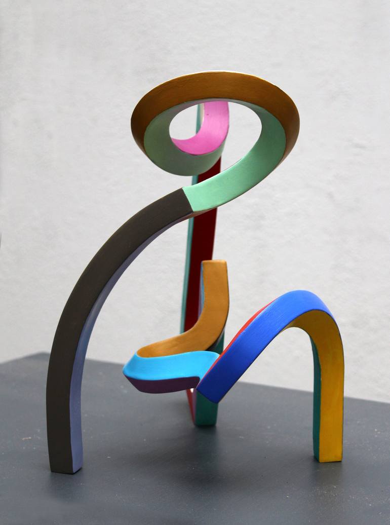 Original Abstract Sculpture by Frans Muhren