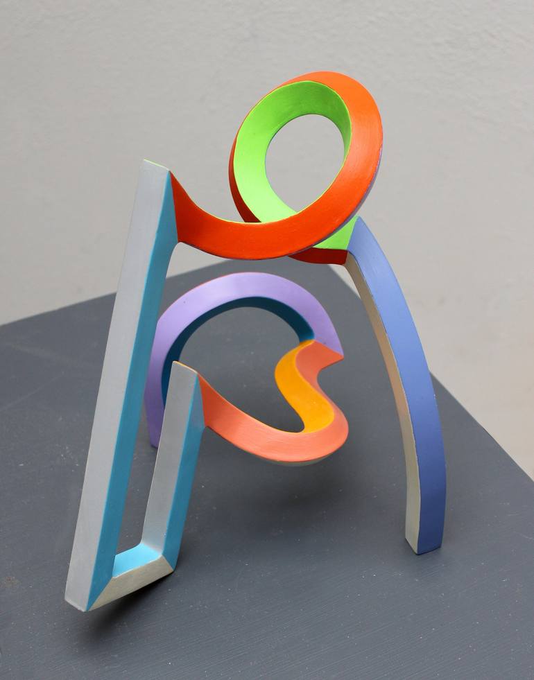 Streamer 80 small b (3D print) Sculpture by Frans Muhren | Saatchi Art