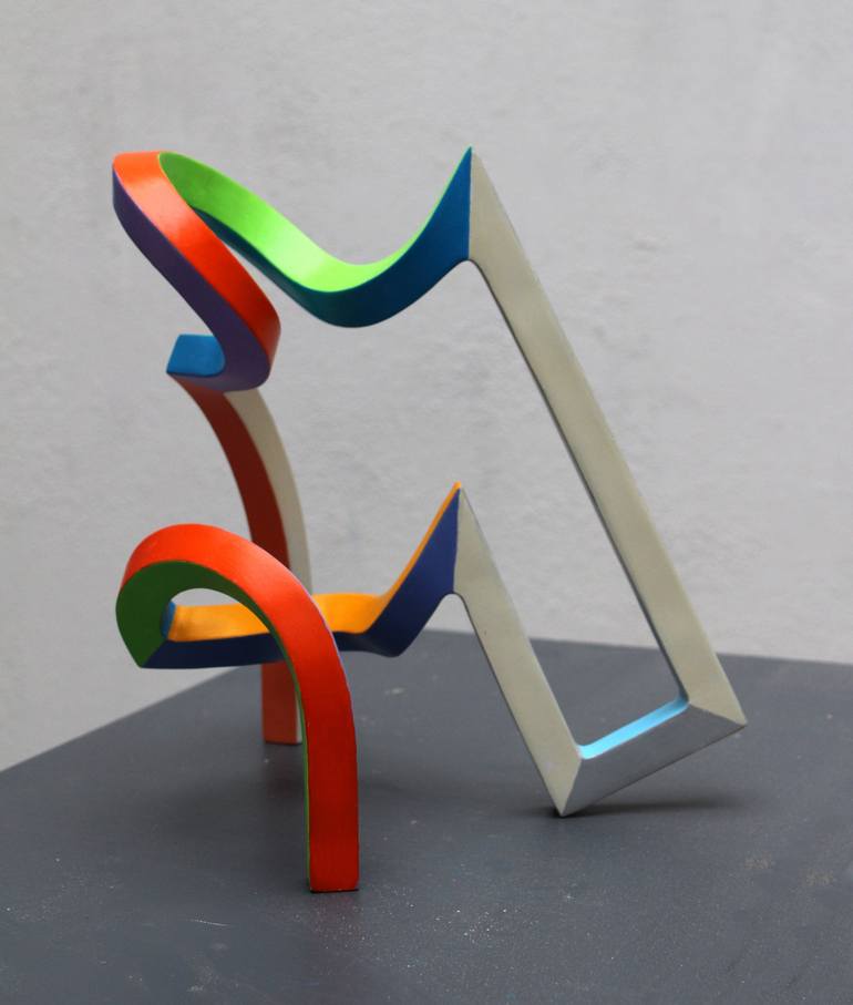 Original Abstract Sculpture by Frans Muhren