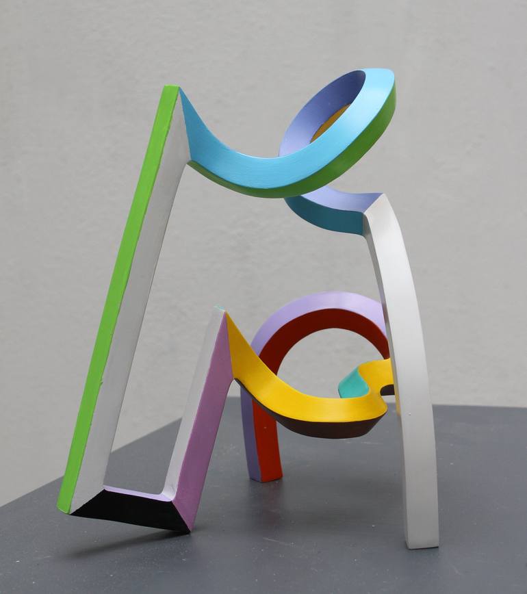 Original Abstract Sculpture by Frans Muhren