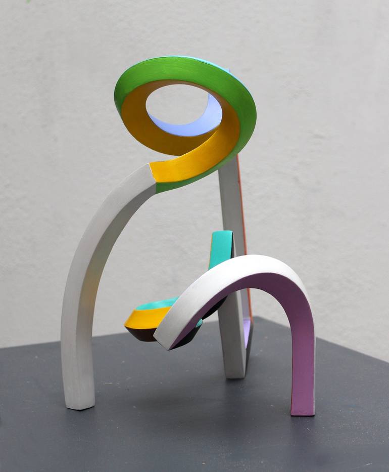 Original Abstract Sculpture by Frans Muhren