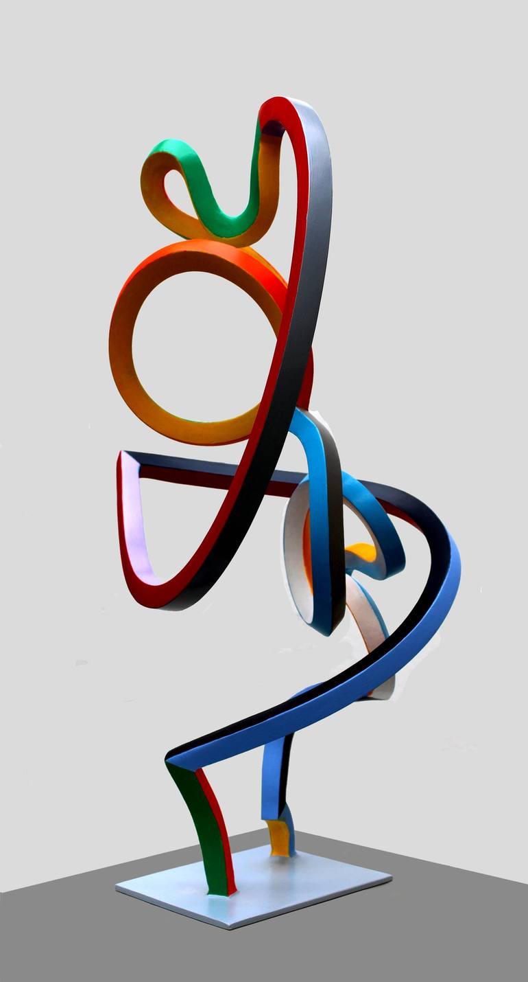 Original Abstract Sculpture by Frans Muhren