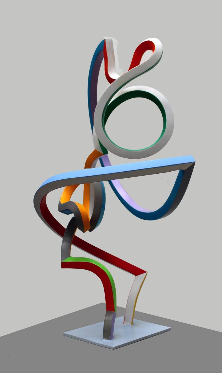 Original Abstract Sculpture by Frans Muhren