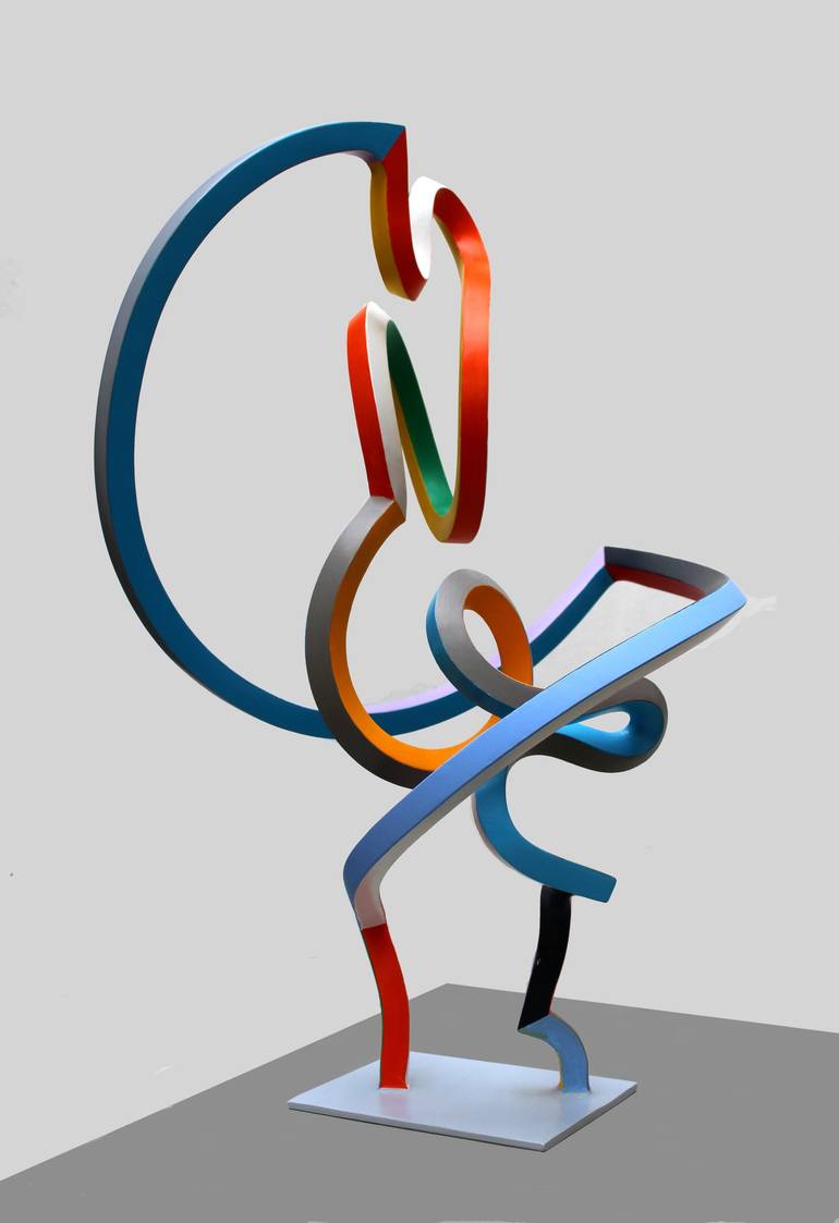 Original Abstract Sculpture by Frans Muhren