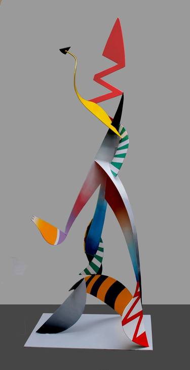 Original Abstract Sculpture by Frans Muhren