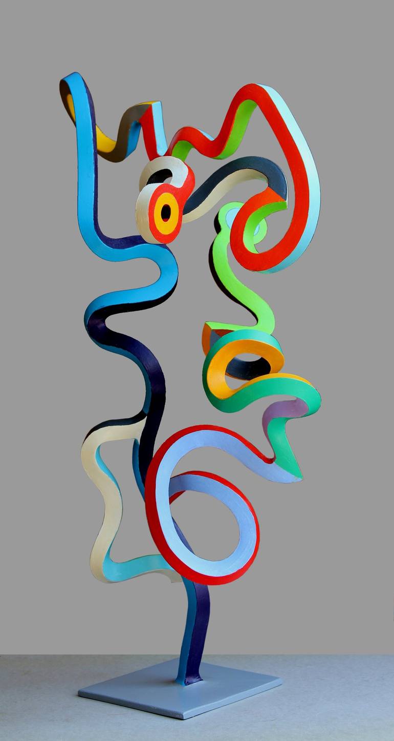 Original Abstract Sculpture by Frans Muhren