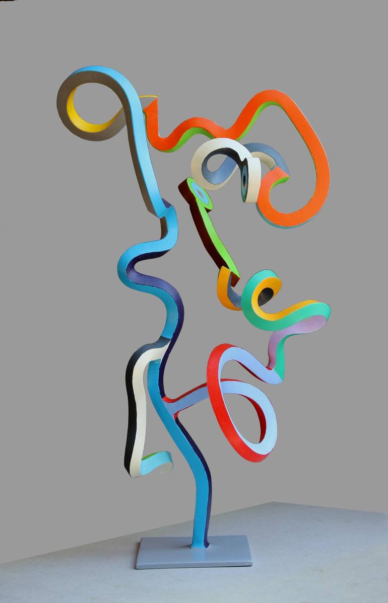 Original Abstract Sculpture by Frans Muhren