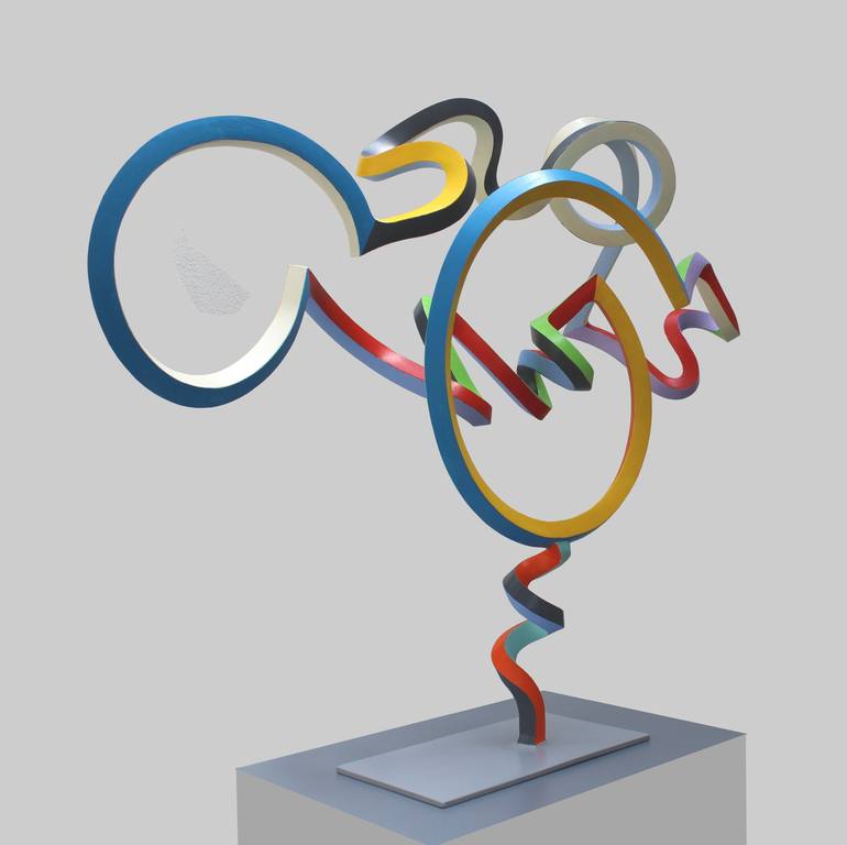 Original Abstract Sculpture by Frans Muhren