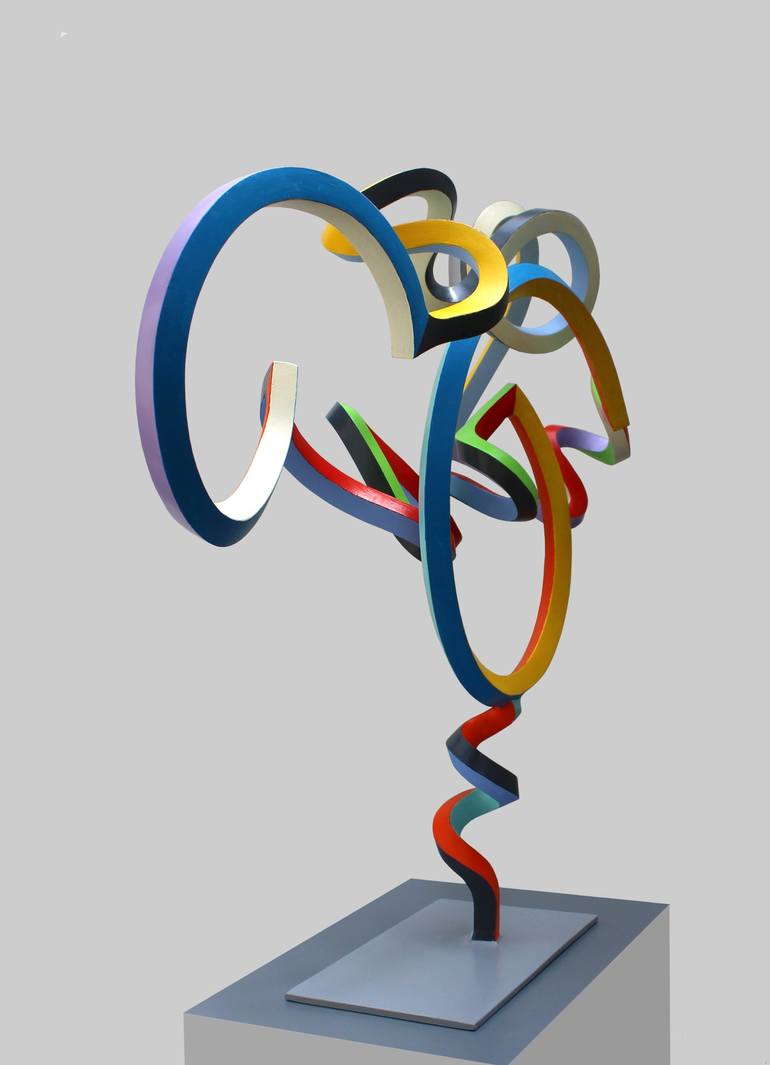 Original Abstract Sculpture by Frans Muhren