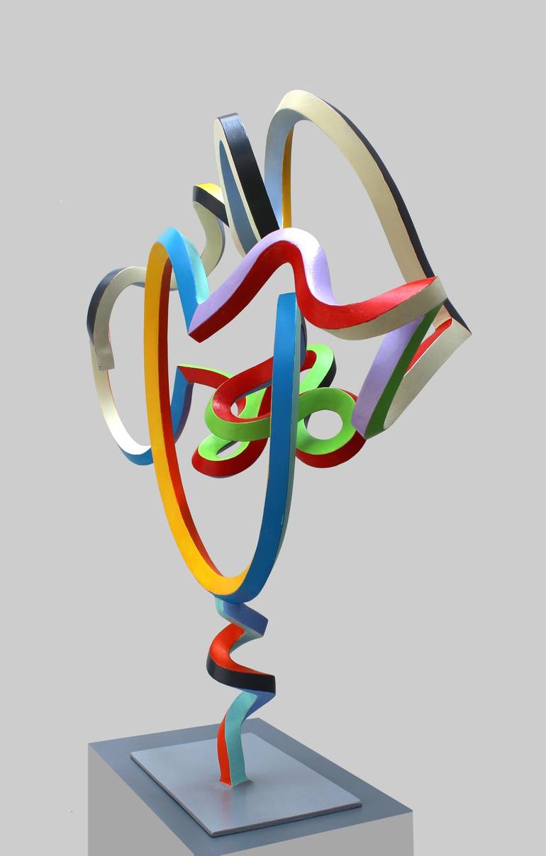 Original Abstract Sculpture by Frans Muhren