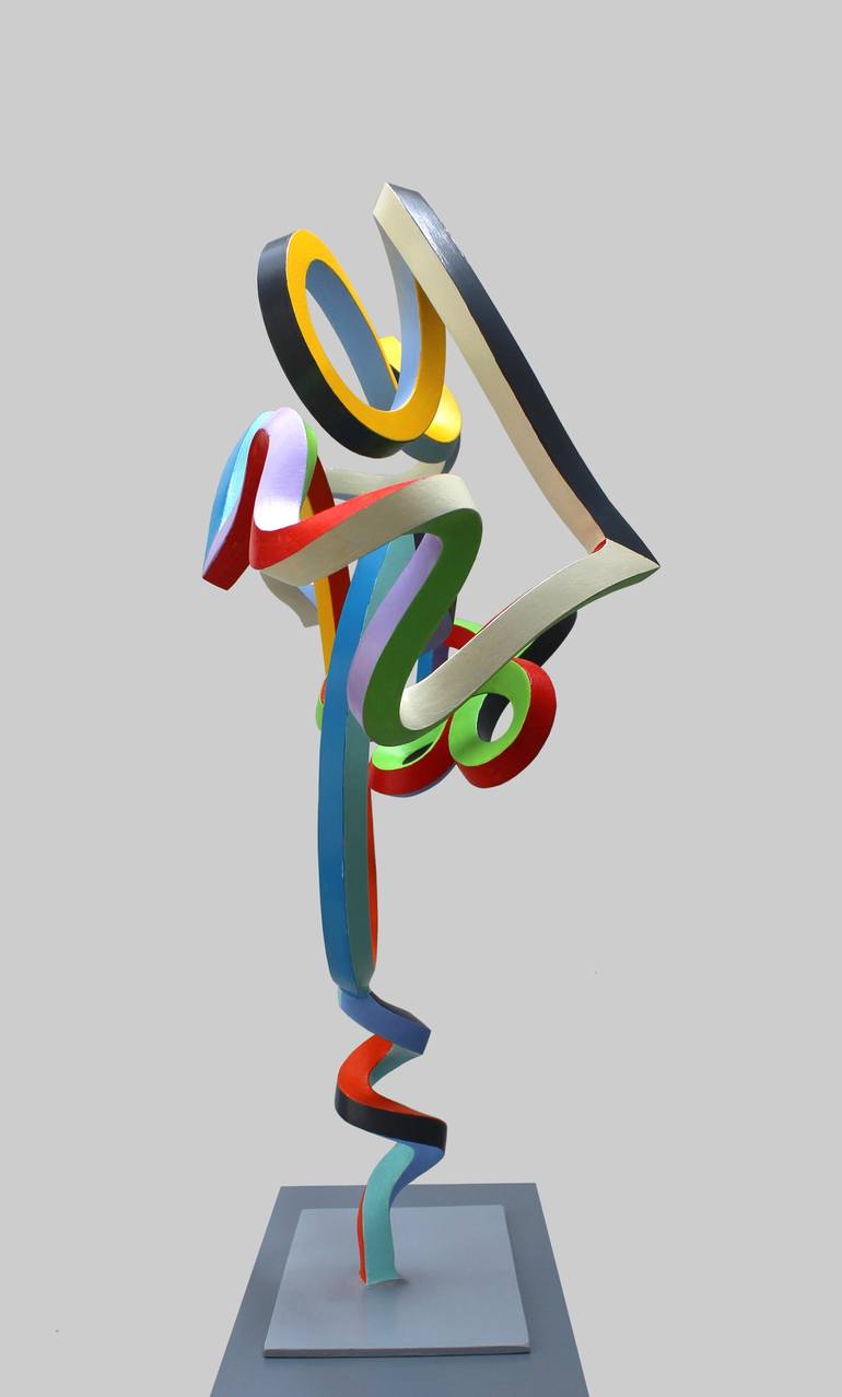 Original Abstract Sculpture by Frans Muhren