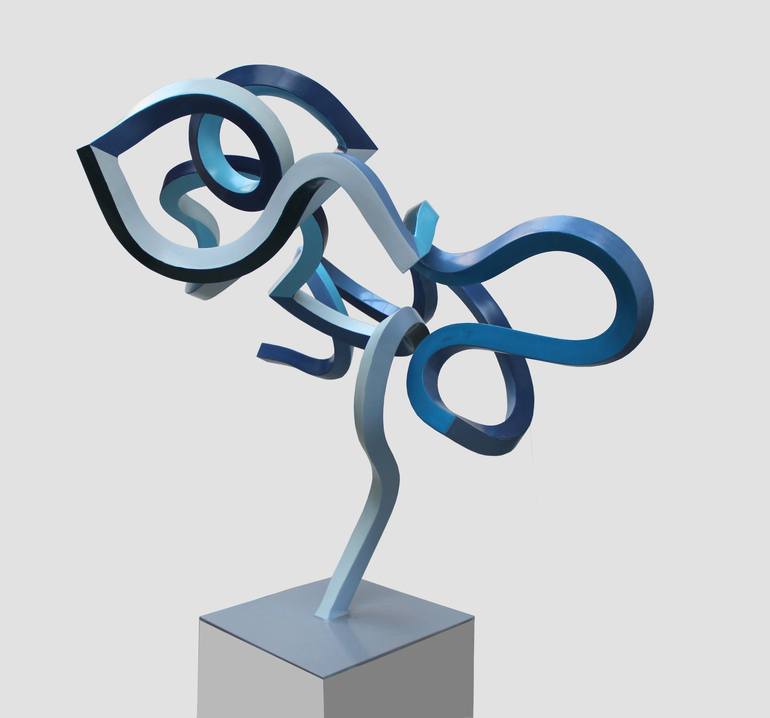 Original Abstract Sculpture by Frans Muhren