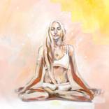 Apricot Glow by Hannah Chloe