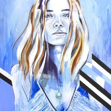 Original Portrait Paintings by Hannah Adamaszek