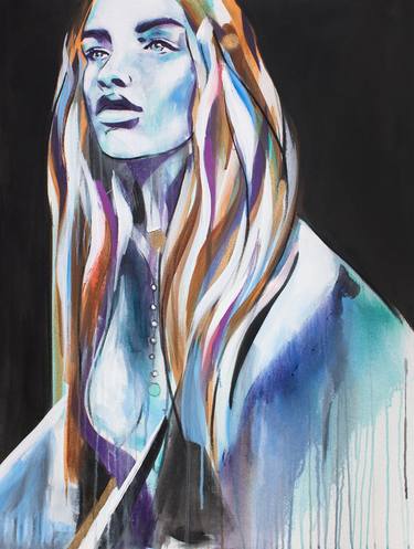 Original Portrait Paintings by Hannah Adamaszek