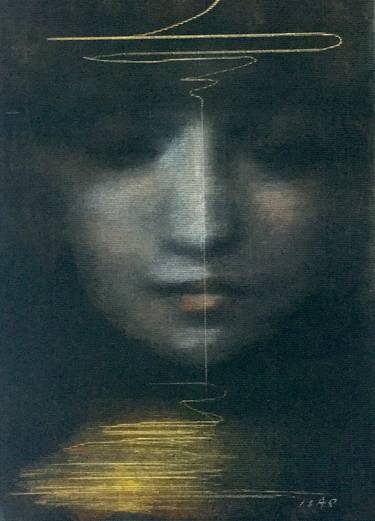 Print of Expressionism Women Paintings by Isao Tomoda